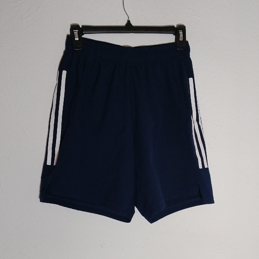Men's Navy Blue Athletic Soccer Shorts Size S